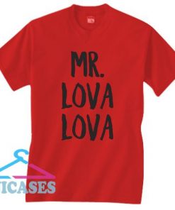 Mr. Lova Lova Boys Valentine T Shirt