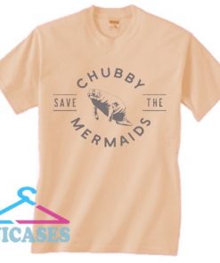 Save The Chubby Mermaid Manatee T Shirt