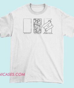 Nihilism Absurdism Existentialism T Shirt A T-shirt with minimalist or bold typography featuring the words