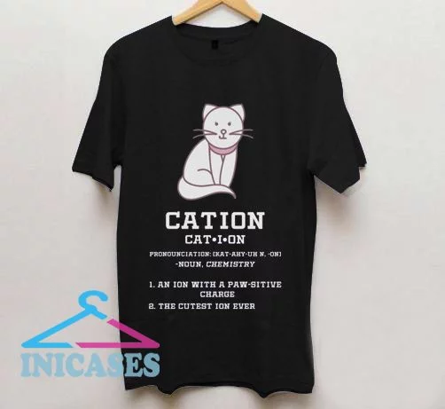 Cat Lover Cation Science T Shirt