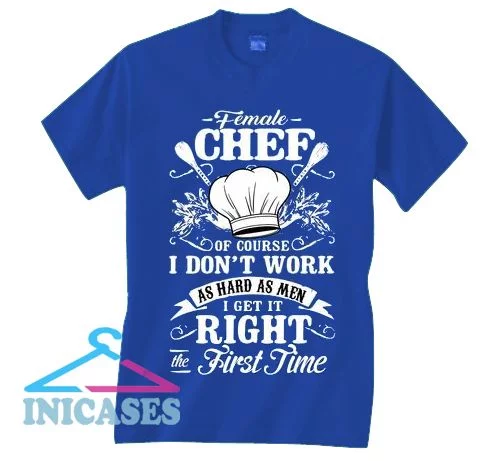 Female Chef Cook Cooker I Like Love Tee T Shirt
