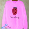 Pink Strawberry Sweatshirt Men And Women