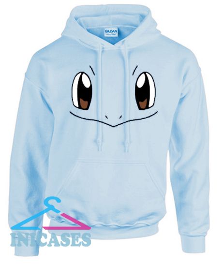 Squirtle Face Cosplay Pokemon Go Parody Hoodie pullover