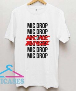 BTS Mic Drop lyrics Kpop T shirt