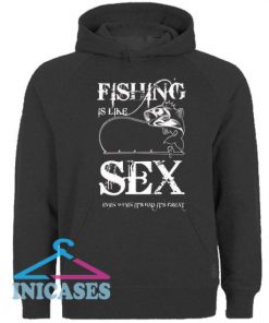 Fishing is Great Humor Hoodie pullover