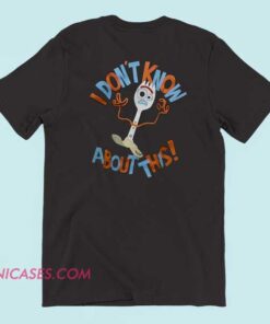 Forky Toy Story Pocket T shirt Forky Toy Story Pocket T shirt