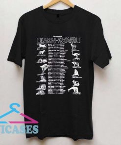 Tanzania T Shirt VINTAGE 90’s Learn Swahili