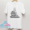 Technics Classic Scratching Dj T Shirt