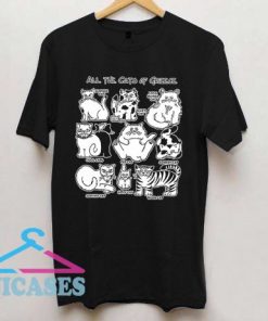 Cats Of Greece T Shirt