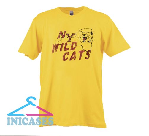 Paper thin vintage Ny Wild Cats T Shirt