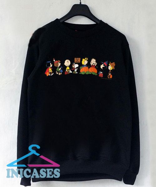 Peanuts Trick or Treat Snoopy Charlie Brown Halloween Sweatshirt Men And Women