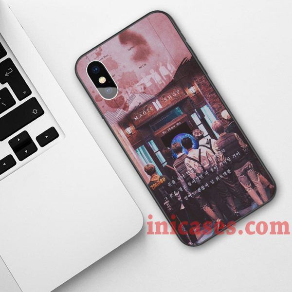 BTS Magic Shop Phone Case For iPhone XS Max XR X 10 8 7 6 Samsung Note