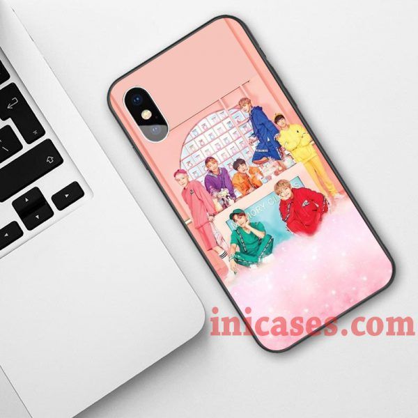 BTS Rainbow Phone Case For iPhone XS Max XR X 10 8 7 6 Samsung Note