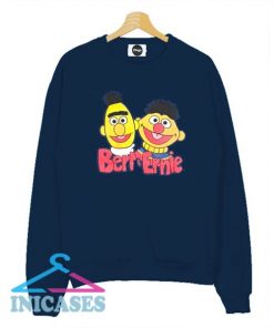 Bert and Ernie Crewneck Sweatshirt Men And Women