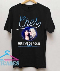 Cher Tour Here We Go Again T Shirt