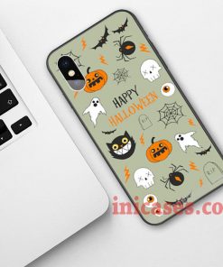Happy Halloween Ghost Phone Case For iPhone XS Max XR X 10 8 7 6 Samsung Note