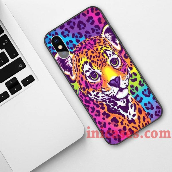 Lisa Frank Cheetah Phone Case For iPhone XS Max XR X 10 8 7 6 Samsung Note
