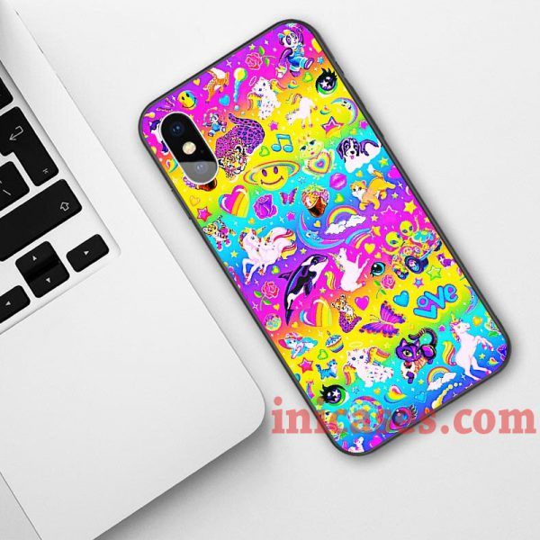 Lisa Frank Unicorn Phone Case For iPhone XS Max XR X 10 8 7 6 Samsung Note