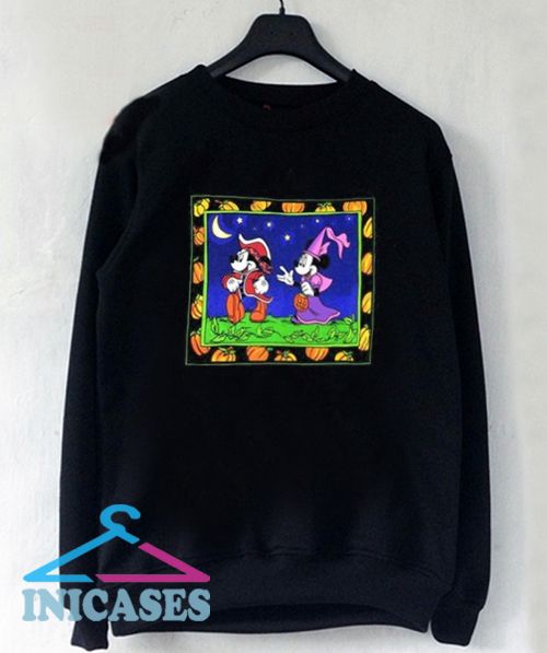 Mickey Mouse And Minnie Trick Sweatshirt Men And Women