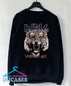 Anine Bing Tiger Sweatshirt Men And Women