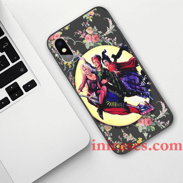 Hocus Pocus Flower Phone Case For iPhone XS Max XR X 10 8 7 6 Samsung Note