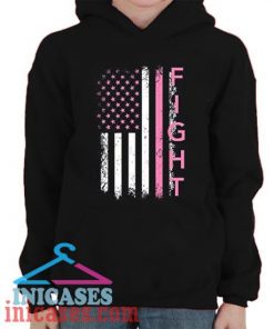 Hunt Fight Breast Cancer Hoodie pullover