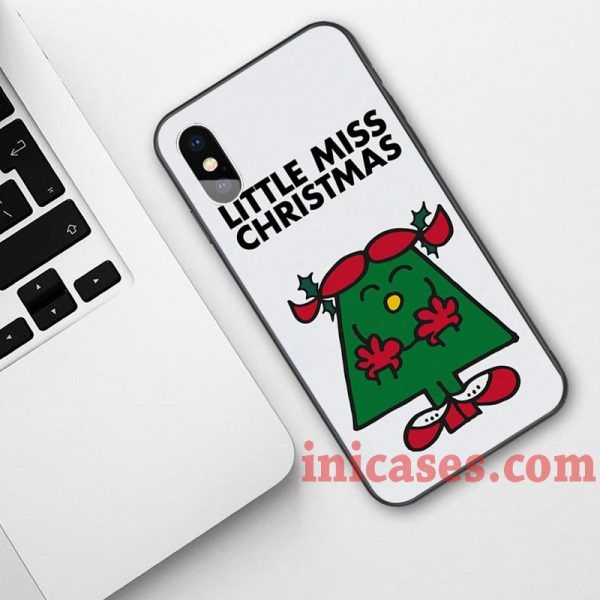 Little Miss Christmas Phone Case For iPhone XS Max XR X 10 8 7 6 Samsung Note