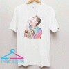 Miley Cyrus Licking Ice Cream T Shirt