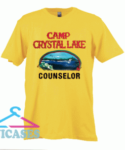 Yellow Camp Crystal Lake Counselor T Shirt