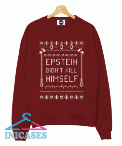 Epstein Slouchy Christmas Sweatshirt Men And Women