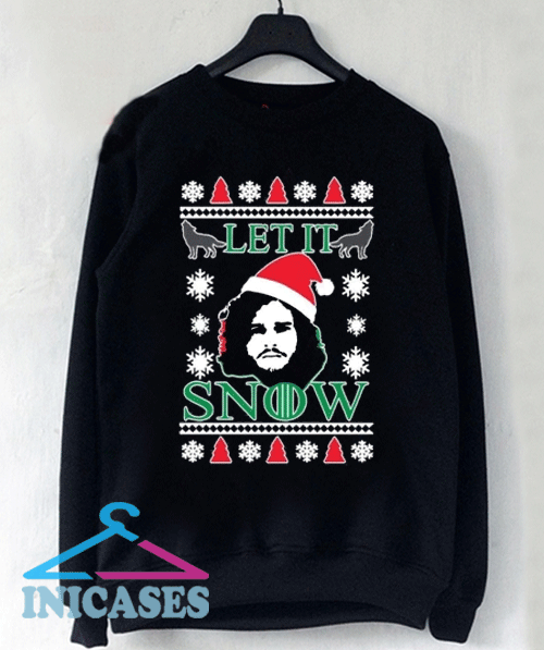 Let it Snow Christmas Sweatshirt Men And Women