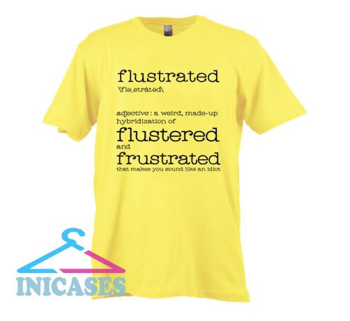 Flustrated Grammar English Teacher T Shirt