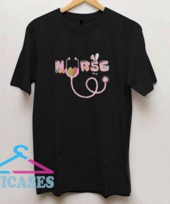 Funny Stethoscope Nurse Tail T Shirt