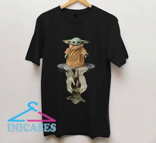 Baby Yoda In The Water Is Old Yoda T Shirt