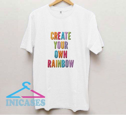 Create Your Own Rainbow T Shirt