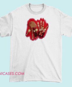 A T-shirt featuring the 