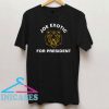 Joe Exotic for President Line Logo Face T Shirt
