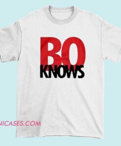 A T-shirt featuring the iconic phrase 