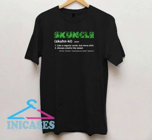 Skuncle Definition T Shirt
