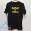 Dad of Girls Outnumbered Star Wars T Shirt