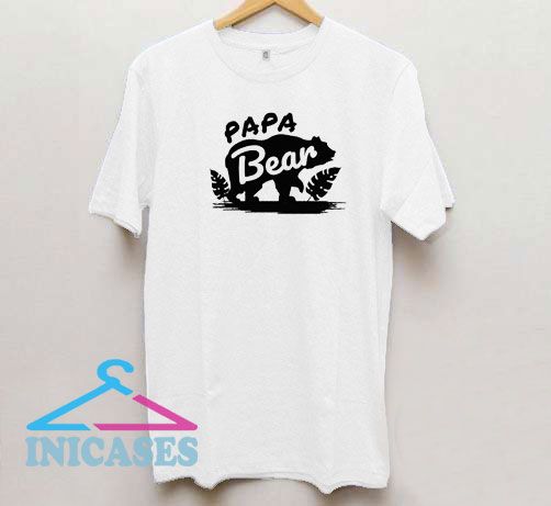 Funny Papa Bear T Shirt