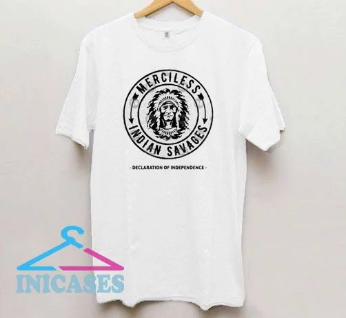 Official Merciless Indian Savages T Shirt