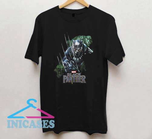 Black Panther Jungle Silhouette T Shirt