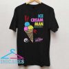 Ice Cream Man Scallop T Shirt