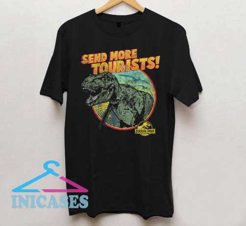 Send More Tourists Jurassic Park T Shirt