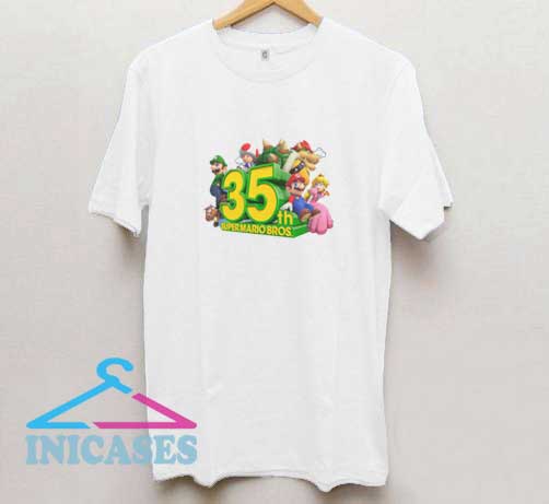 35th Super Mario Bros T Shirt