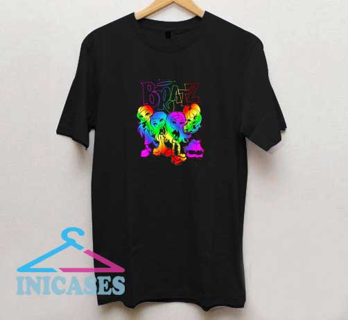 Bratz Group Rainbow T Shirt