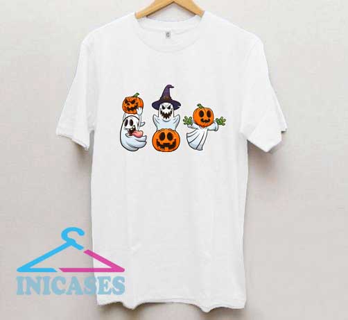 Ghosts and pumpkins T Shirt