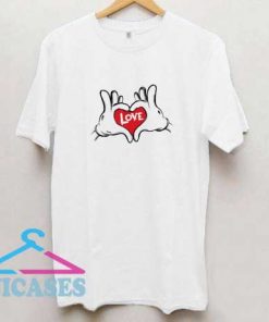 Love Hand Mickey T Shirt