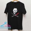Michael Myers Crossed Knives T Shirt